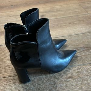 Marc fisher brand new black leather boots